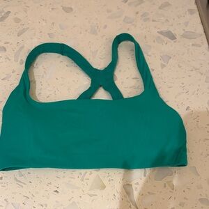 lululemon athletica Emerald Green Racerback Sports Bra